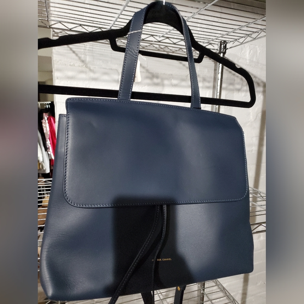 Mansur Gavriel ladybag in Blu